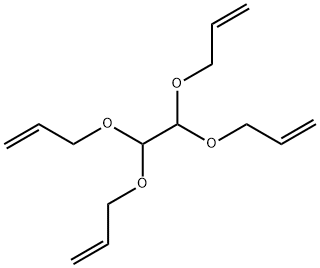 Tetraallyloxyethane Struktur