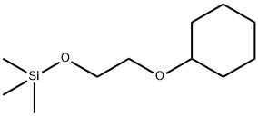 [2-(Cyclohexyloxy)ethoxy]trimethylsilane Struktur