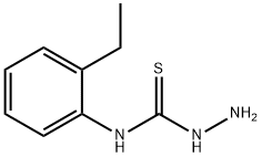 4-(2-ETHYLPHENYL)-3-THIOSEMICARBAZIDE Struktur