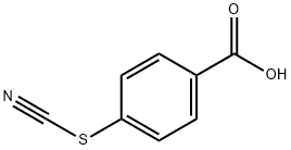 p-Thiocyanatobenzoic acid Struktur