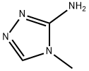 3-Amino-4-methyl-4H-1,2,4-triazole Struktur