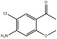 1-(4-Amino-5-chloro-2-methoxy-phenyl)-ethanone Struktur