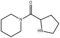 Piperidine, 1-(2-pyrrolidinylcarbonyl)- (9CI) Struktur