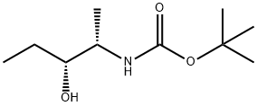 Carbamic acid, (2-hydroxy-1-methylbutyl)-, 1,1-dimethylethyl ester, [R-(R*,S*)]- Struktur