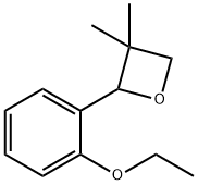 Oxetane, 2-(2-ethoxyphenyl)-3,3-dimethyl- (9CI) Struktur