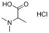 2-Dimethylamino-propionic acid hydrochloride Struktur