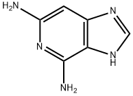 1H-Imidazo[4,5-c]pyridine-4,6-diamine(9CI) Struktur