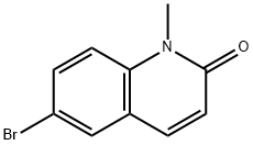 6-BROMO-1-METHYLQUINOLIN-2(1H)-ONE Struktur