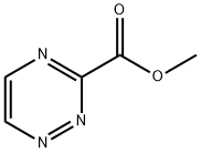 METHYL 1,2,4-TRIAZINE-3-CARBOXYLATE Struktur