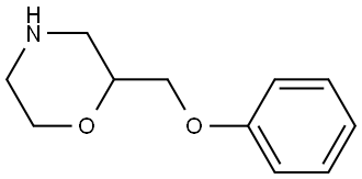 2-PHENOXYMETHYL-MORPHOLINE Struktur