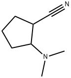 Cyclopentanecarbonitrile, 2-(dimethylamino)- (9CI) Struktur