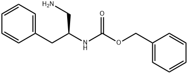 [(1S)-1-(AMINOMETHYL)-2-PHENYLETHYL]-CARBAMIC ACID PHENYLMETHYL ESTER Struktur