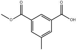 3-METHOXYCARBONYL-5-METHYLBENZOIC ACID Struktur