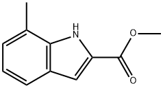 7-methyl-1H-Indole-2-carboxylic acid methyl ester Struktur