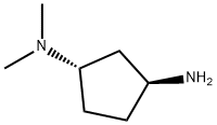 1,3-Cyclopentanediamine,N,N-dimethyl-,(1S-trans)-(9CI) Struktur