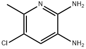 2,3-DIAMINO-5-CHLORO-6-PICOLINE Struktur