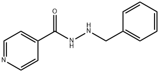 4-Pyridinecarboxylicacid,2-(phenylmethyl)hydrazide(9CI) Struktur