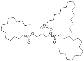 1,1,1-13C-TRIPALMITIN Struktur