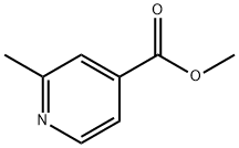 2-甲基-4-吡啶羧酸甲酯 結(jié)構(gòu)式