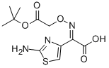 2-(2-Aminothiazole-4-yl)-2-[2-(tert-butoxycarbonyl)-methoxyimino]acetic acid  Struktur