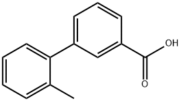 2'-METHYLBIPHENYL-3-CARBOXYLIC ACID Struktur