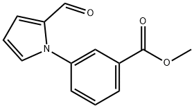 3-(2-FORMYL-1H-PYRROL-1-YL)-BENZOIC ACID METHYL ESTER Struktur