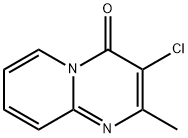 3-CHLORO-2-METHYL-4H-PYRIDO[1,2-A]PYRIMIDIN-4-ONE Struktur