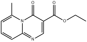 6-Methyl-4-oxo-4H-pyrido[1,2-a]pyrimidine-3-carboxylic acid ethyl ester Struktur