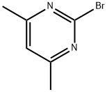 2-Bromo-4,6-dimethylpyrimidine Struktur