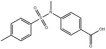 4-{METHYL[(4-METHYLPHENYL)SULFONYL]AMINO}BENZOIC ACID Struktur