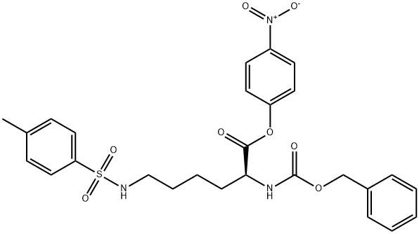 Z-LYS(TOS)-ONP Struktur