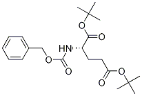 N-Benzyloxycarbonyl-L-glutaMic acid di-tert-butyl ester Struktur