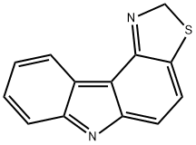 2H-Thiazolo[5,4-c]carbazole(9CI) Struktur