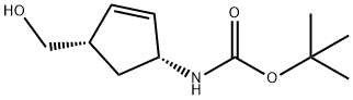 CARBAMIC ACID, [4(S)-(HYDROXYMETHYL)-2-CYCLOPENTEN-1-YL]-1,1-DIMETHYLETHYL ESTER, (1R-CIS)-