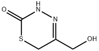 2H-1,3,4-Thiadiazin-2-one, 3,6-dihydro-5-(hydroxymethyl)- (9CI) Struktur