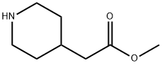 Methyl 4-piperidineacetate Structure