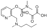 2-((Butylmethylamino)methyl)-3-pyridinyl dimethylcarbamate ethanedioat e (1:1) Struktur