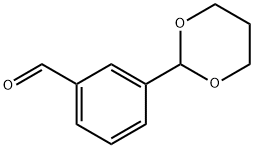 Benzaldehyde, 3-(1,3-dioxan-2-yl)- (9CI) Struktur