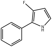 1H-Pyrrole,3-fluoro-2-phenyl-(9CI) Struktur