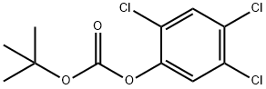 CARBONIC ACID TERT-BUTYL 2,4,5-TRICHLOROPHENYL ESTER Struktur