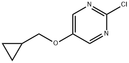 2-chloro-5-(cyclopropylMethoxy)pyriMidine Struktur