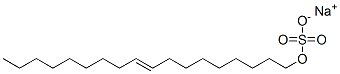 sodium 9-octadecenyl sulphate Struktur