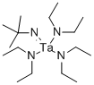 TANTALUM TRIS(DIETHYLAMIDO)-TERT-BUTYLIMIDE Struktur