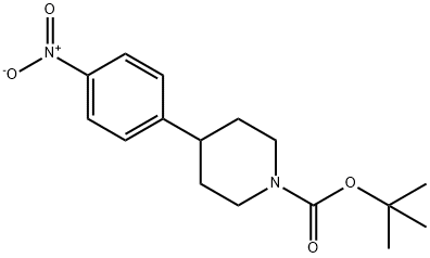 1-Boc-4-(4-nitrophenyl)Piperidine Struktur