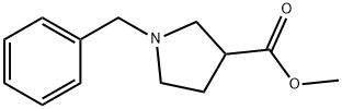 METHYL N-BENZYL-3-PYRROLIDINECARBOXYLATE Structure