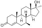 Calusterone Struktur