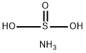 AMMONIUM SULFITE SOLUTION Struktur