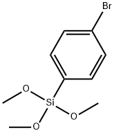 BROMOPHENYLTRIMETHOXYSILANE Struktur