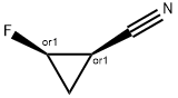 Cis-2-fluorocyclopropanecarbonitrile Struktur