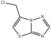 Thiazolo[3,2-b][1,2,4]triazole, 6-(chloromethyl)- (9CI) Struktur